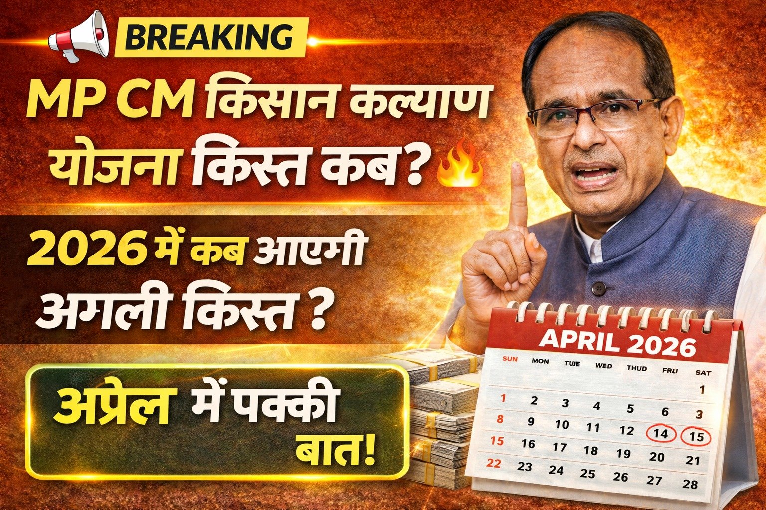 MP CM Kisan Kalyan Yojana Kist Kab