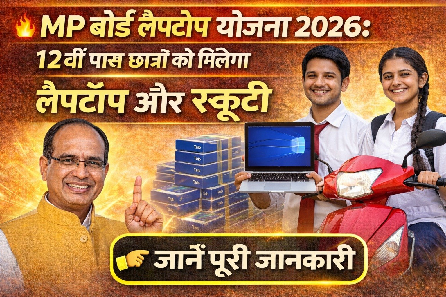 MP Board Laptop Yojana 2026