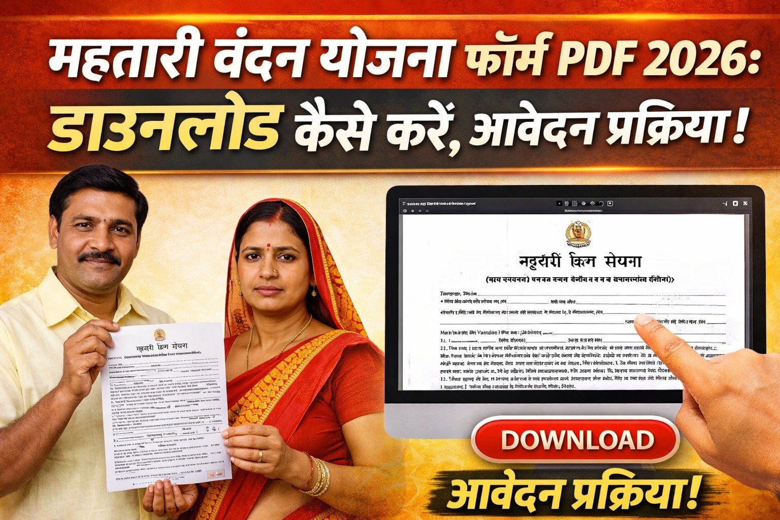 महतारी वंदन योजना फॉर्म PDF